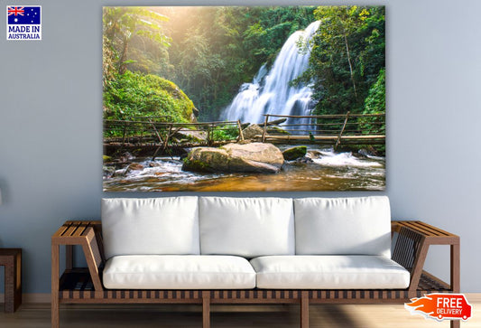 Waterfall Scenery Print 100% Australian Made