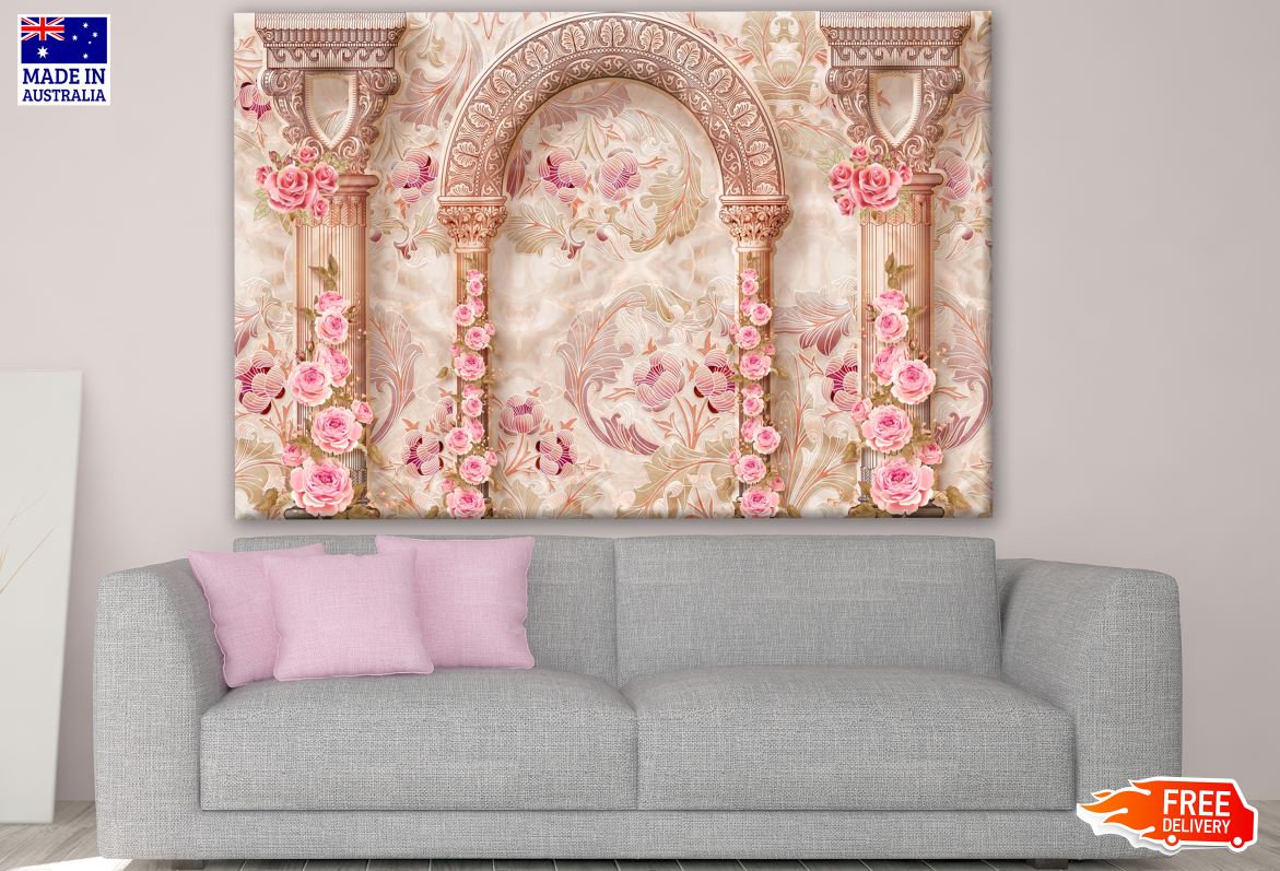 Floral Wall Art Design Print 100% Australian Made