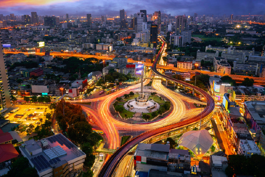 Victory Monument Bangkok City Photograph Print 100% Australian Made