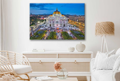 Bella Home Bellas Artes Palace Mexico City Print Canvas Ready to hang