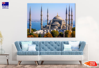 Blue Mosque View Istanbul Turkey Photograph Print 100% Australian Made