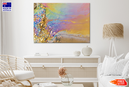 Colorful Abstract Design Print 100% Australian Made