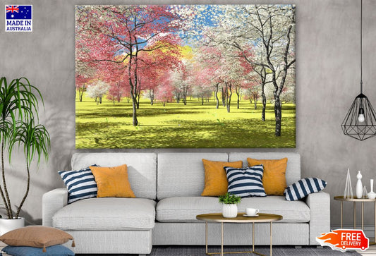 Stunning Park with Trees Print 100% Australian Made