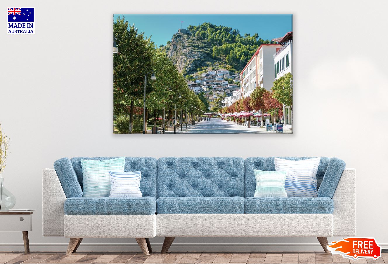 Albania Berat City Photograph Print 100% Australian Made