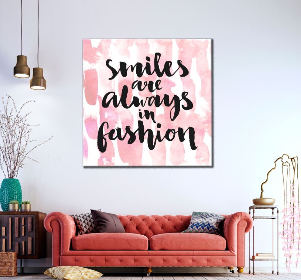 Square Canvas Fashion Quote Art High Quality Print 100% Australian Made