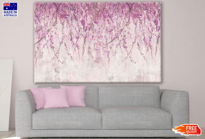 Pink Floral Design Print 100% Australian Made