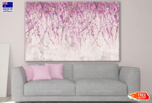 Pink Floral Design Print 100% Australian Made