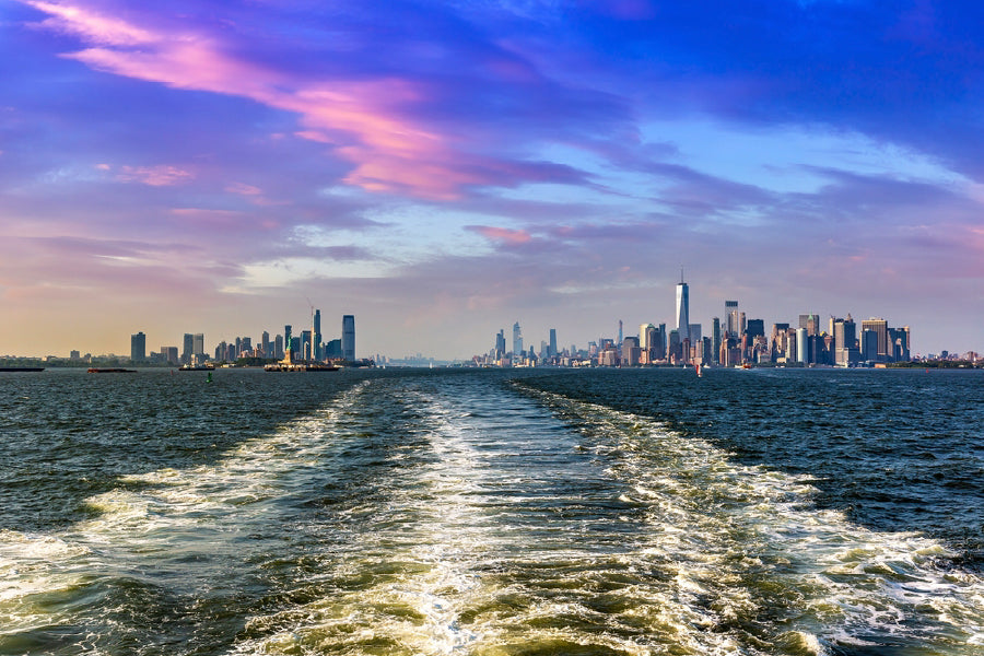 Hudson River & New York City View Photograph Print 100% Australian Made