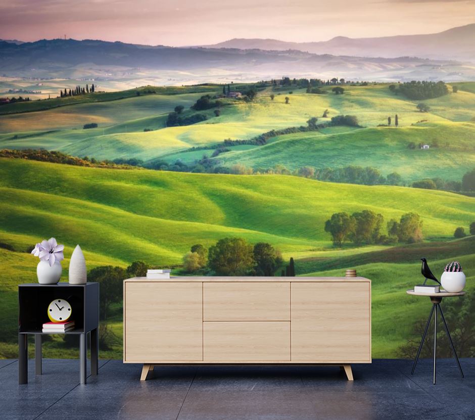 Wallpaper Murals Peel and Stick Removable Stunning Meadow High Quality