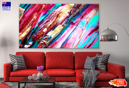 Colourful Abstract Design Print 100% Australian Made