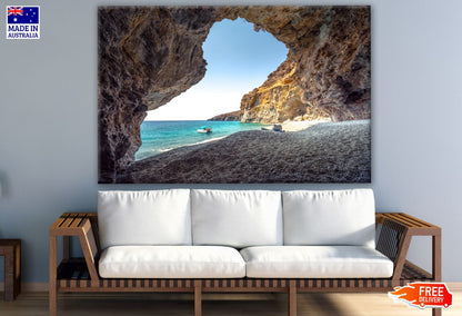 Amazing Beach Cave Print 100% Australian Made