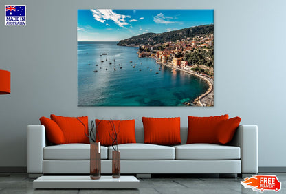 Villefranche Sur Mer View Photograph France Print 100% Australian Made