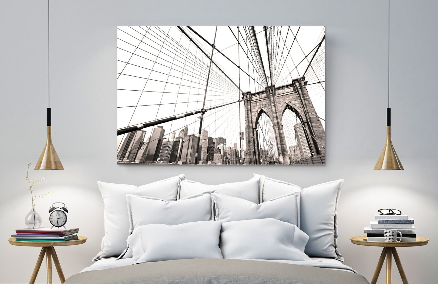 City New York bridge Print 100% Australian Made