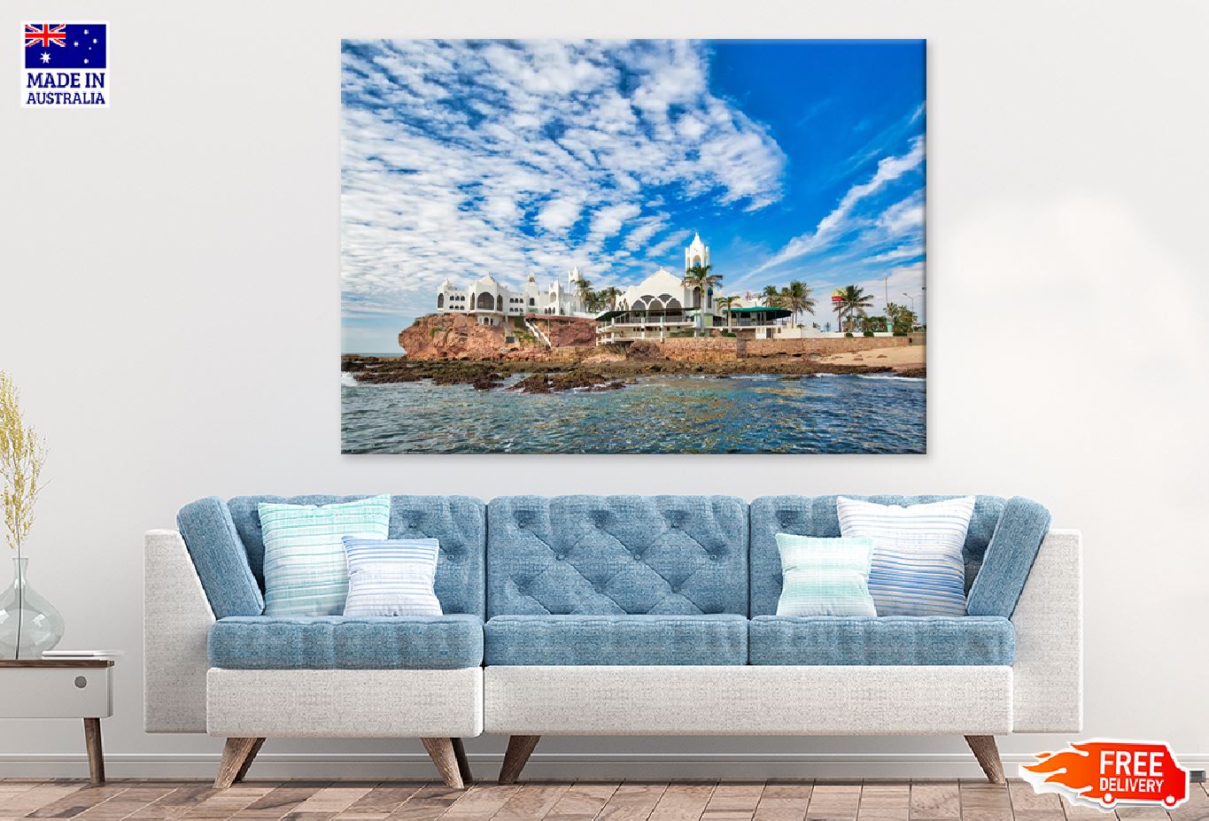 Mazatlan Sea Promenade el Malecon Photograph Print 100% Australian Made