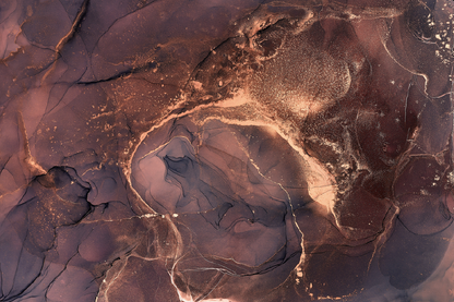 Pink Red & Gold Abstract Design Home Decor Premium Quality Poster Print Choose Your Sizes