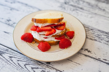 Strawberry Shortcake Closeup Photograph Print 100% Australian Made