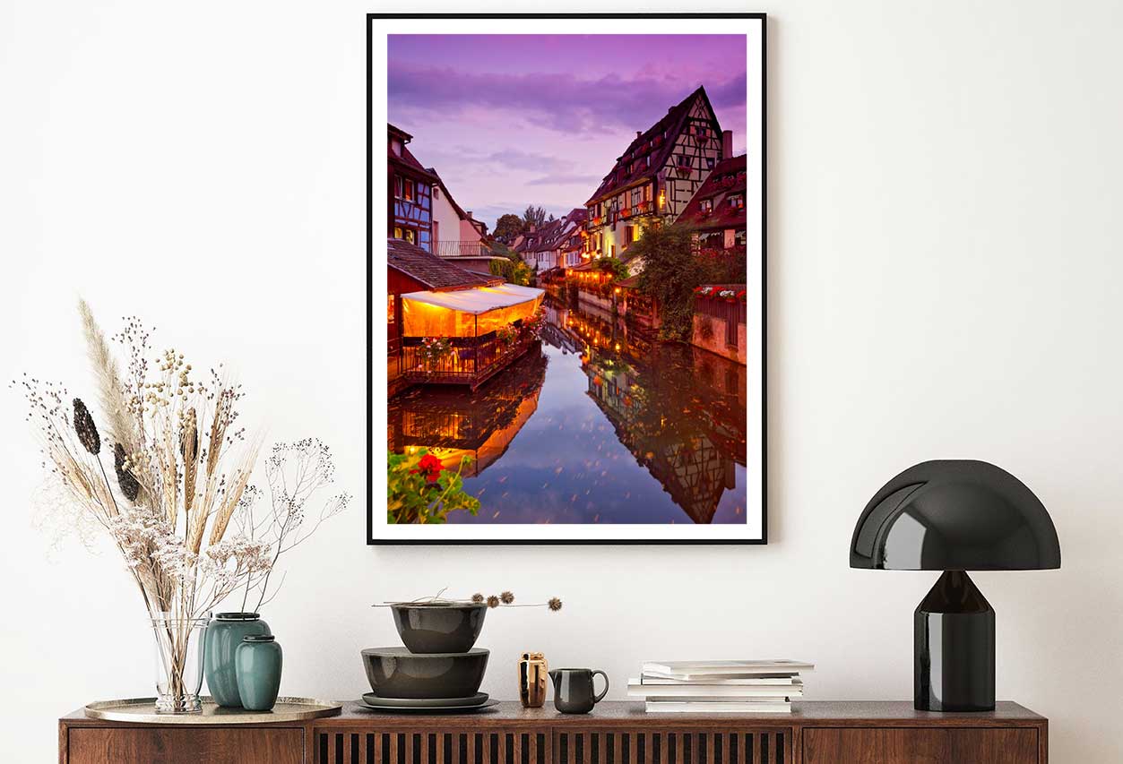 Little Venice View Photograph Colmar France Home Decor Premium Quality Poster Print Choose Your Sizes