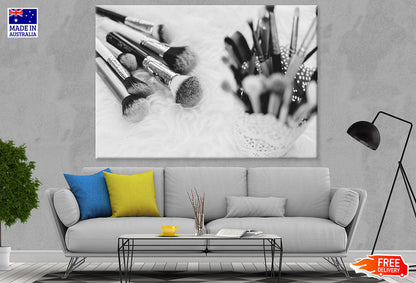 Makeup Brushes B&W Photograph Print 100% Australian Made