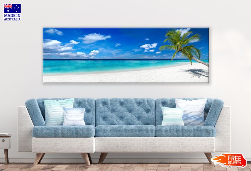 Panoramic Canvas Stunning Sea Scenery Photograph High Quality 100% Australian Made Wall Canvas Print Ready to Hang