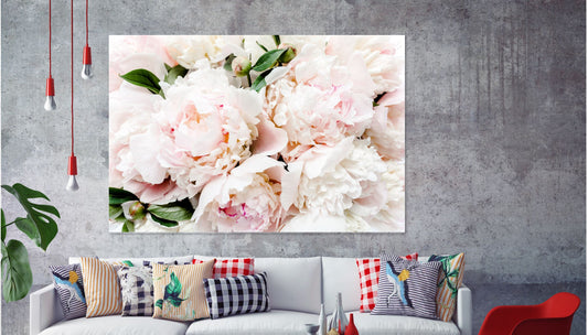 Stunning Peonies flowers Peonies Painting Print 100% Australian Made