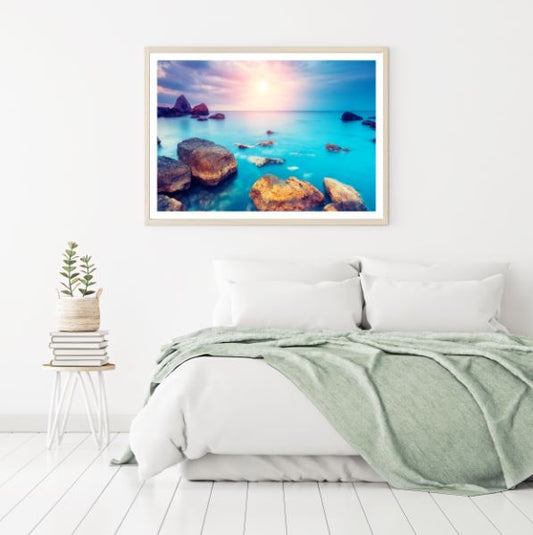 Stunning Sea Scenery Photograph Home Decor Premium Quality Poster Print Choose Your Sizes