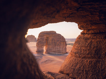 Stunning View of Rock Cave Photograph Home Decor Premium Quality Poster Print Choose Your Sizes