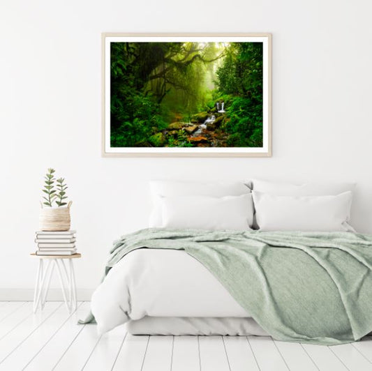 Stunning Deep Forest Photograph Home Decor Premium Quality Poster Print Choose Your Sizes