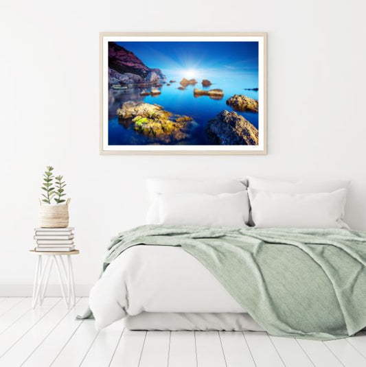 Stunning Sea Scenery Photograph Home Decor Premium Quality Poster Print Choose Your Sizes