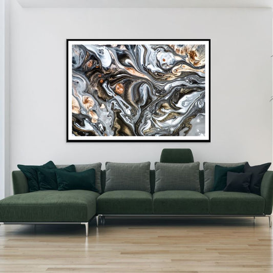 Multicolor Abstract Granite Art Design Home Decor Premium Quality Poster Print Choose Your Sizes