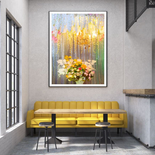 Colorful Flowers Photograph Home Decor Premium Quality Poster Print Choose Your Sizes