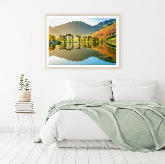 Lake & Forest Scenery Photograph Home Decor Premium Quality Poster Print Choose Your Sizes