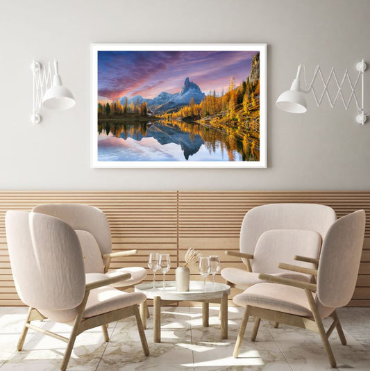 Lake & Forest Scenery Photograph Home Decor Premium Quality Poster Print Choose Your Sizes