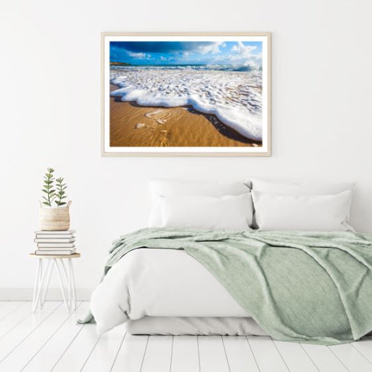 Stunning Sea Wave Photograph Home Decor Premium Quality Poster Print Choose Your Sizes