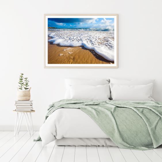 Stunning Sea Wave Photograph Home Decor Premium Quality Poster Print Choose Your Sizes