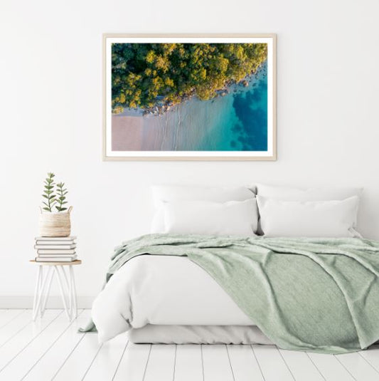 Sea & Forest View Photograph Home Decor Premium Quality Poster Print Choose Your Sizes