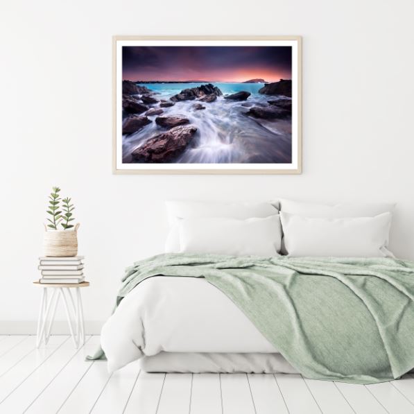 Sea Scenery Photograph Home Decor Premium Quality Poster Print Choose Your Sizes