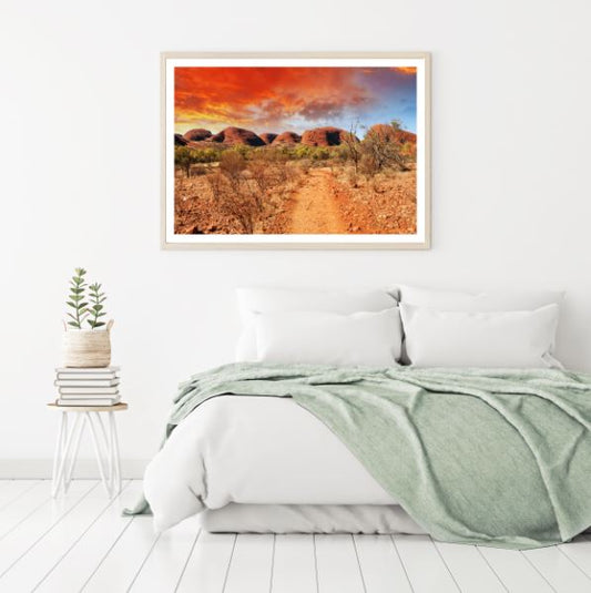 Stone Mountains Scenery Photograph Home Decor Premium Quality Poster Print Choose Your Sizes