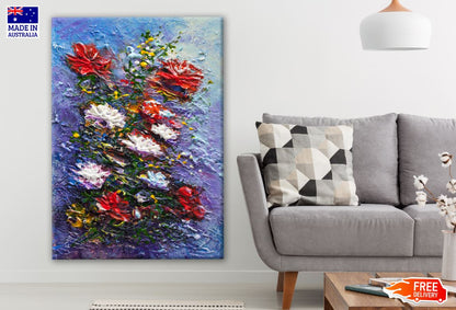 Colorful Floral Watercolor Painting Print 100% Australian Made Photograph Print 100% Australian Made