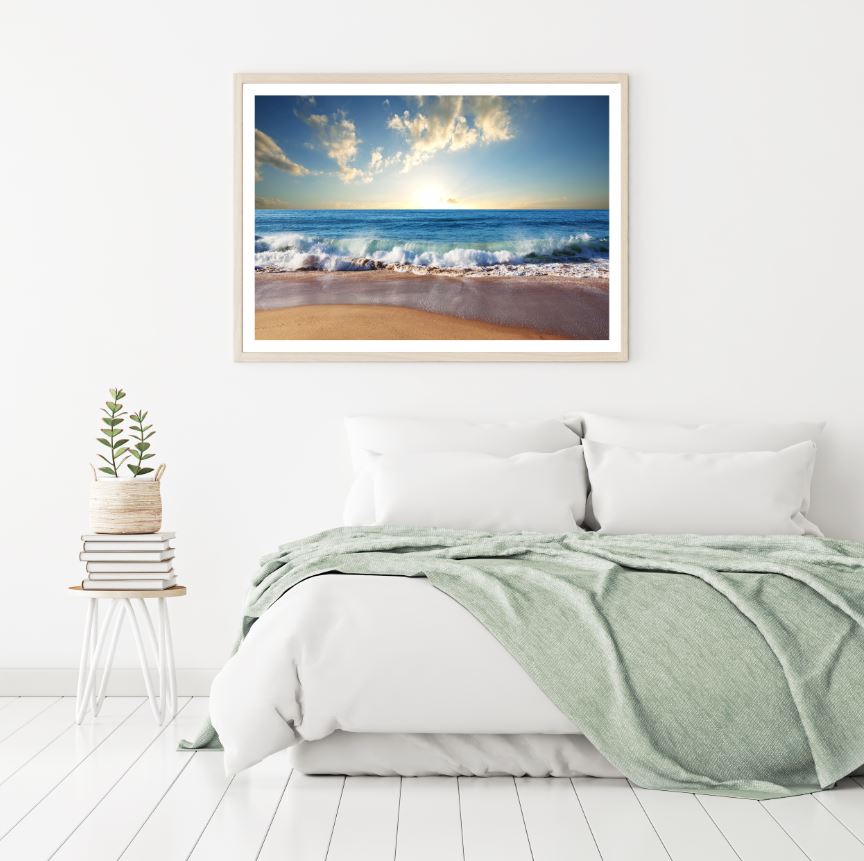 Stunning Sea Scenery Photograph Home Decor Premium Quality Poster Print Choose Your Sizes