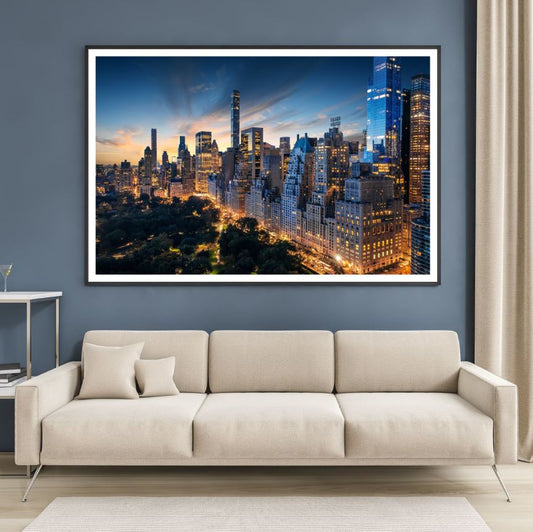 Cityscape Scenery View Photograph Home Decor Premium Quality Poster Print Choose Your Sizes