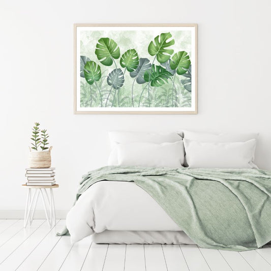 Colorful Leaves Digital Painting Home Decor Premium Quality Poster Print Choose Your Sizes