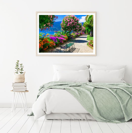 Colorful Flower Trees Photograph Home Decor Premium Quality Poster Print Choose Your Sizes