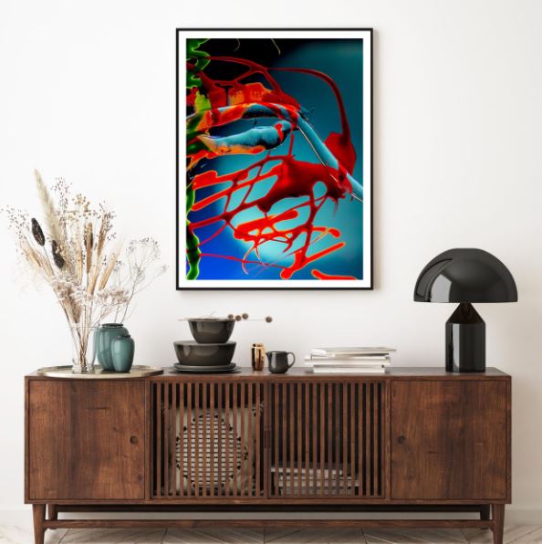 Colorful Abstract Design Home Decor Premium Quality Poster Print Choose Your Sizes