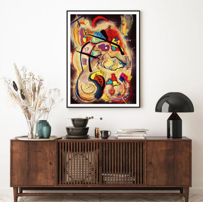 Colorful Abstract Design Painting Home Decor Premium Quality Poster Print Choose Your Sizes