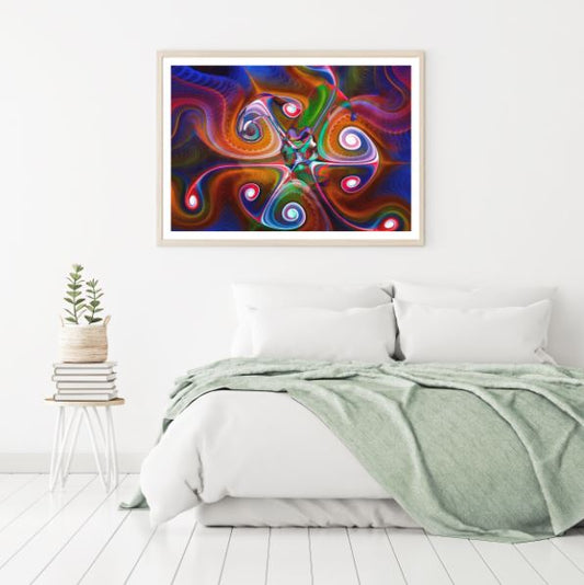 Colorful Abstract Pattern Design Home Decor Premium Quality Poster Print Choose Your Sizes