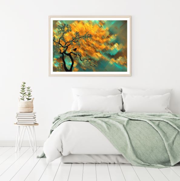 Colorful Tree Abstract Design Home Decor Premium Quality Poster Print Choose Your Sizes