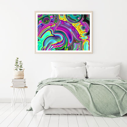 Colorful 3D Abstract Design Home Decor Premium Quality Poster Print Choose Your Sizes