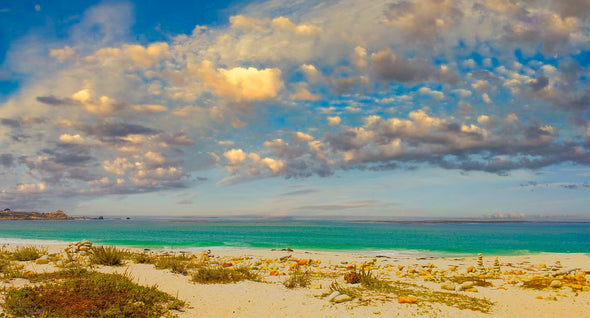Stunning Beach Sunset View Photograph Print 100% Australian Made