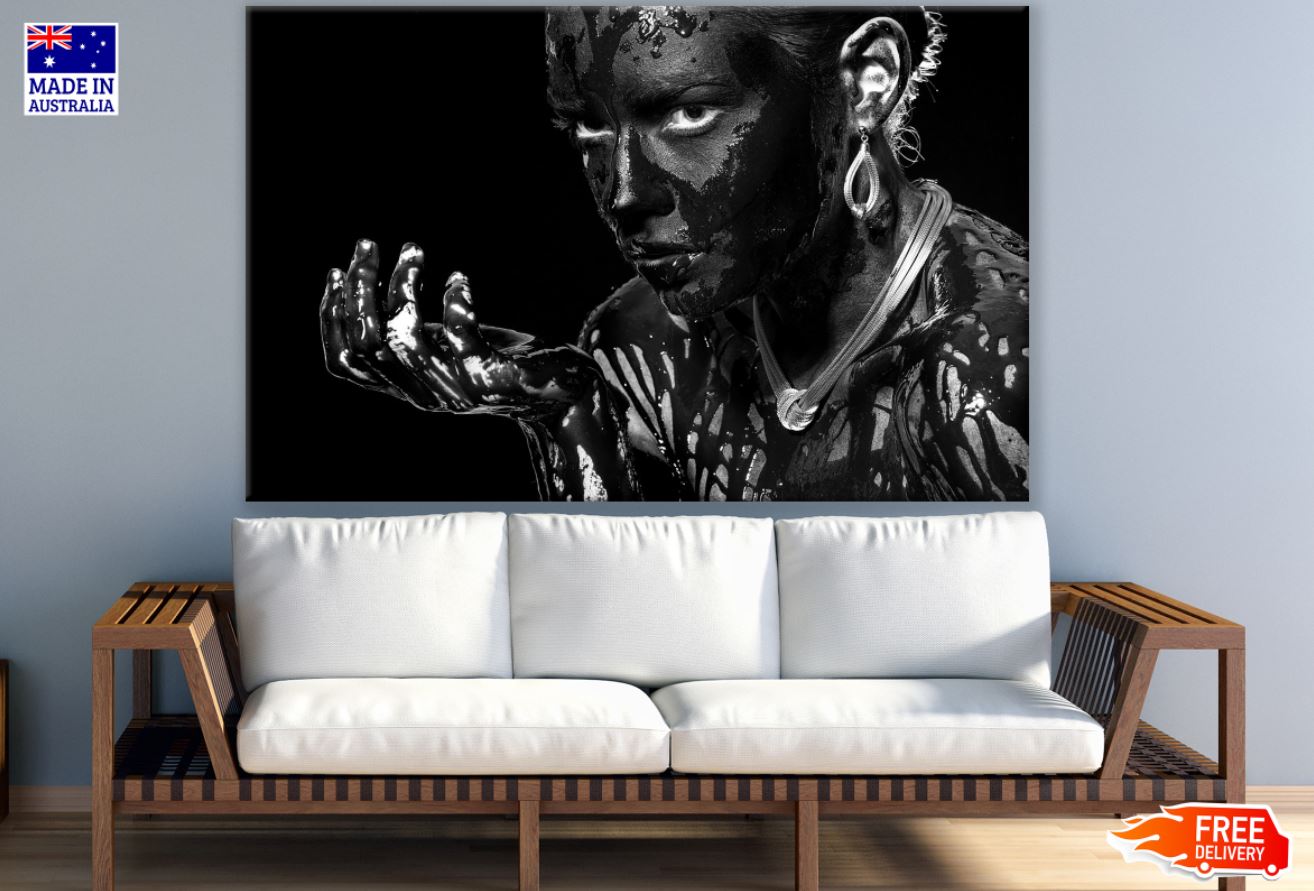 Girl Portriat B&W Photograph Print 100% Australian Made