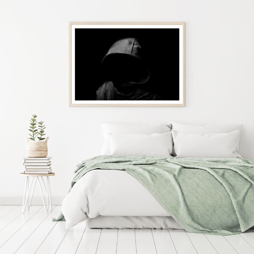 Hoodie Dark Photograph Home Decor Premium Quality Poster Print Choose Your Sizes